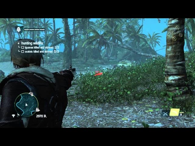 Video thumbnail for Assassin's Creed IV: Black Flag - This Tyro Captain: Hunting & Crafting Tutorial (Pistol Holster II)