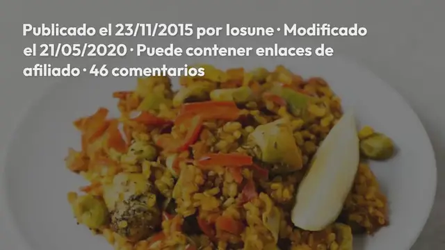 Video thumbnail for Arroz con Verduras