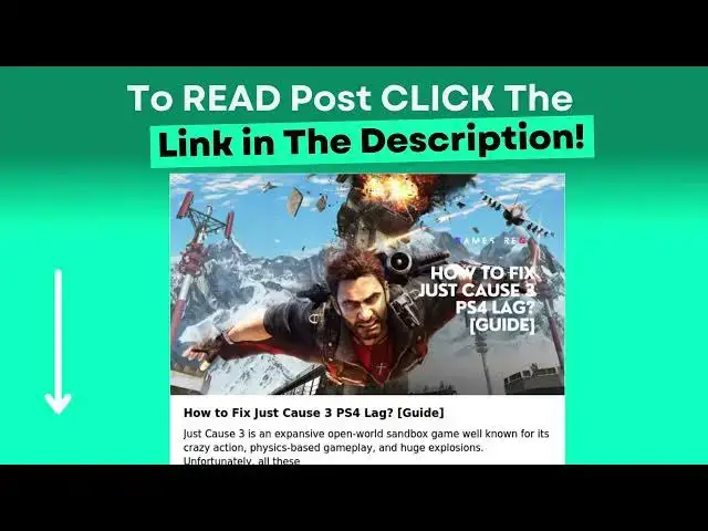 Video thumbnail for How to Fix Just Cause 3 PS4 Lag? [Guide]