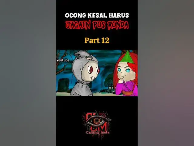 'Video thumbnail for #cahayamata #animasi #kartunjadul #cakryeanimasi #horror #animasulucu #pocong #jinpenunggu'