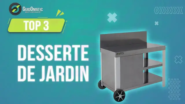 Video thumbnail for ⭐️ TOP 3 : DESSERTE DE JARDIN 2023