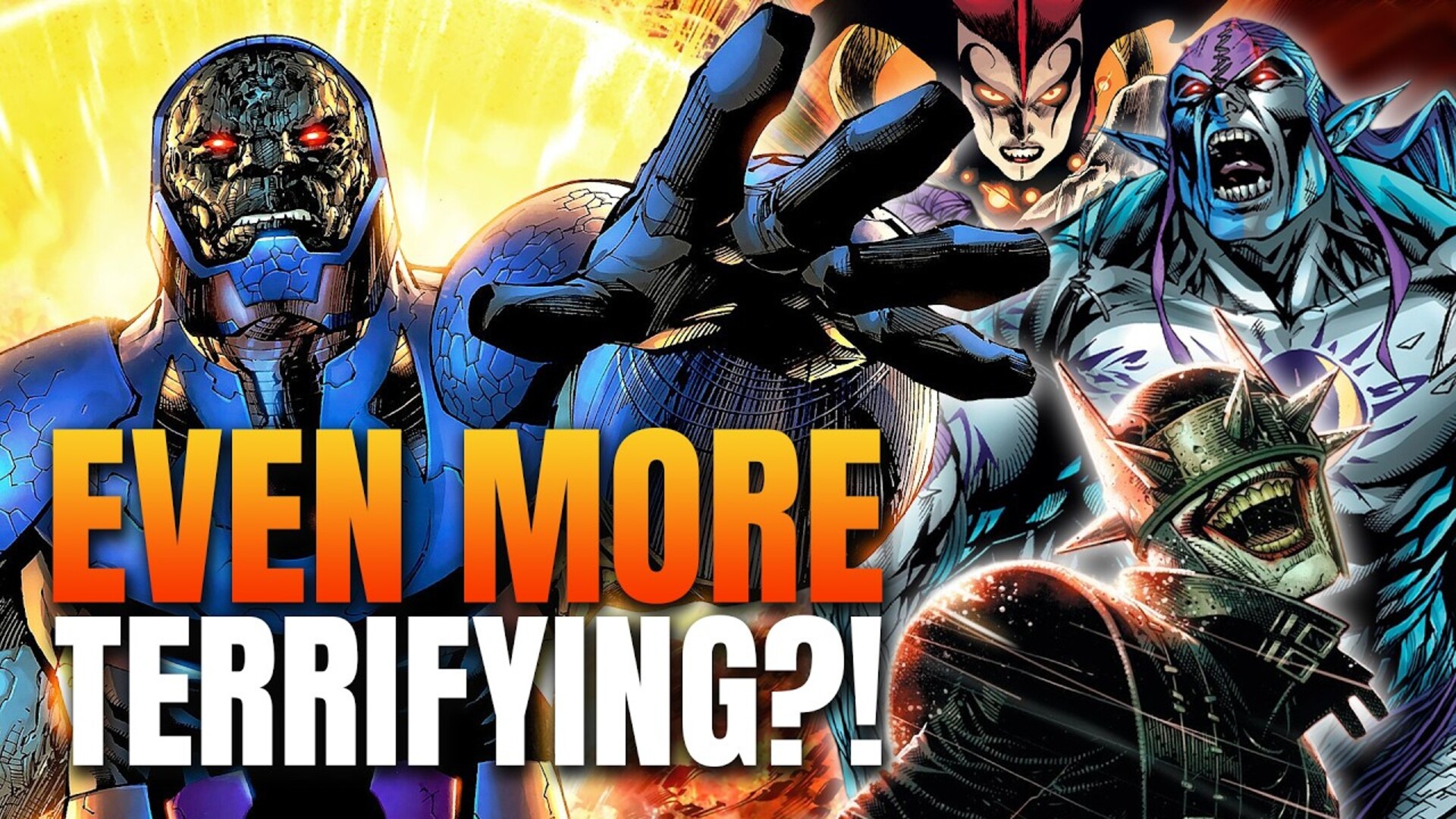 Video thumbnail for DC Villains Who Are More Terrifying Than Darkseid
