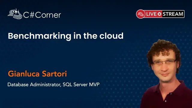 'Video thumbnail for Benchmarking in the cloud by Gianluca Sartori || SQL Server Virtual Conference'