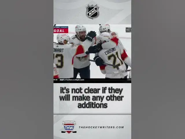 Video thumbnail for NHL Rumors for August 30: Senators Sign Cousins, Fast Out For Season & Jarvis' Contract