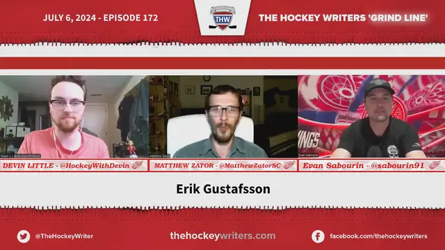 Video thumbnail for Red Wings Free Agent Signings - Erik Gustafsson