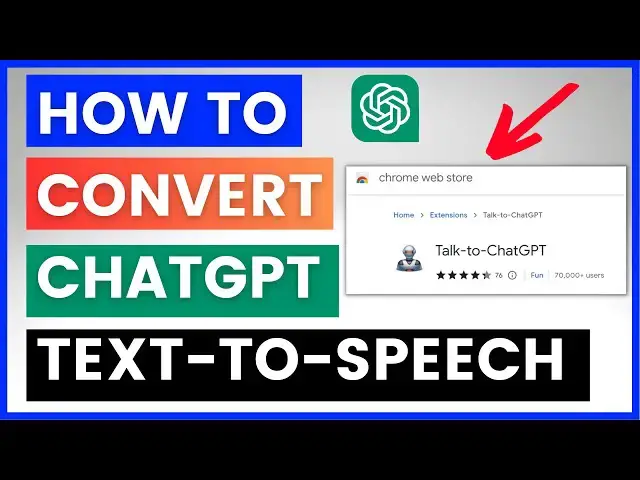 Video thumbnail for How To Convert ChatGPT Speech To Text?