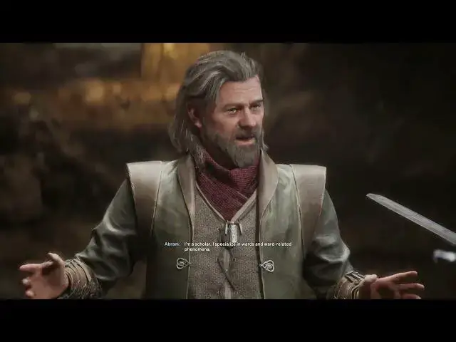 'Video thumbnail for Echoes of The End - Chapter 1 Rangers Patrol: Ryn Meets Abram Finley (The Scholar) Dialogue Cutscene'