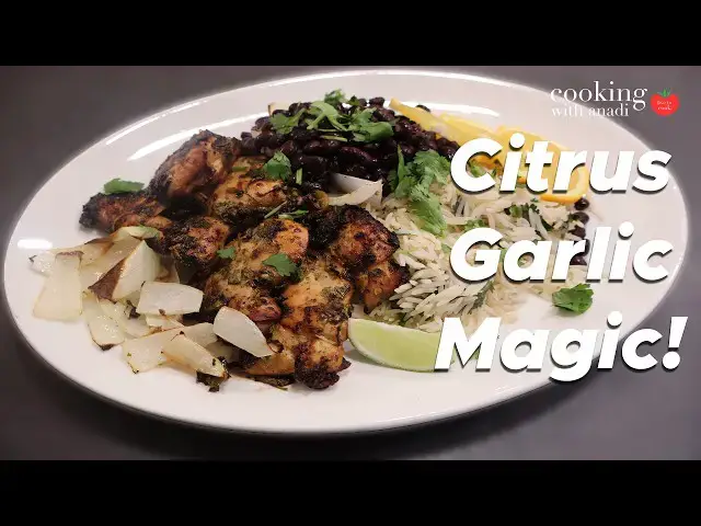 Video thumbnail for Air Fryer Cuban Mojo Chicken 🔥 Juicy, Zesty & Easy to Make