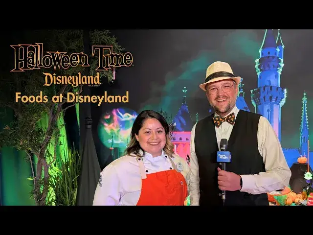 Video thumbnail for Halloween Time Foods at Disneyland | Mr.  Daps Interviews Chef Brizy 4K