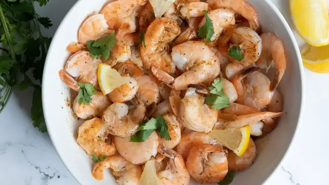 'Video thumbnail for Old Bay-Steamed Shrimp Recipe'