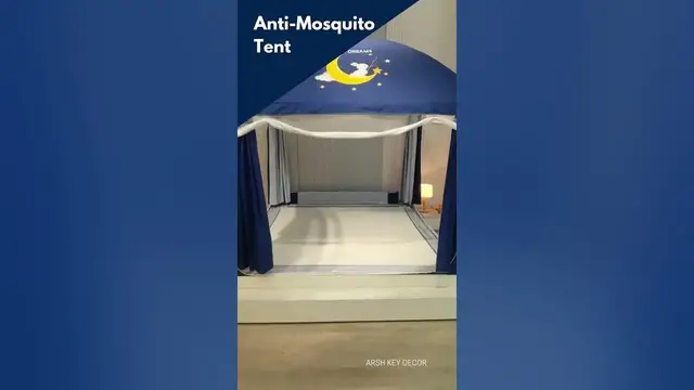 Video thumbnail for Anti Mosquito Net | Mosquito Tent | Mosquito Bed Net #shorts