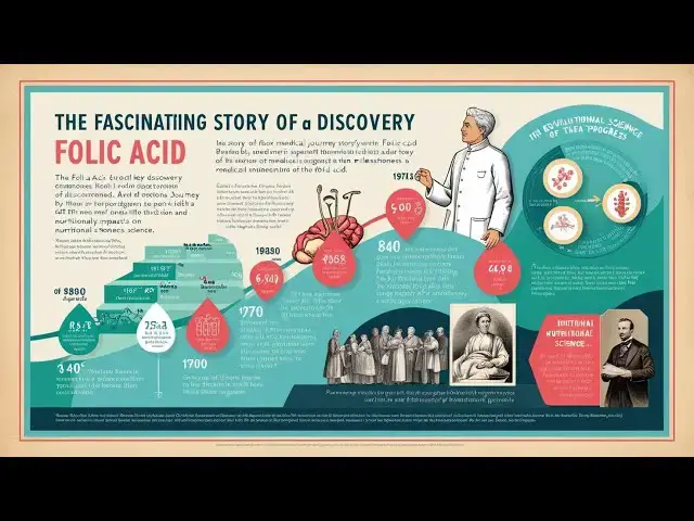 Video thumbnail for Historia Fascinante del Descubrimiento del Ácido Fólico: Un Viaje Médico que Revolucionó la Ciencia