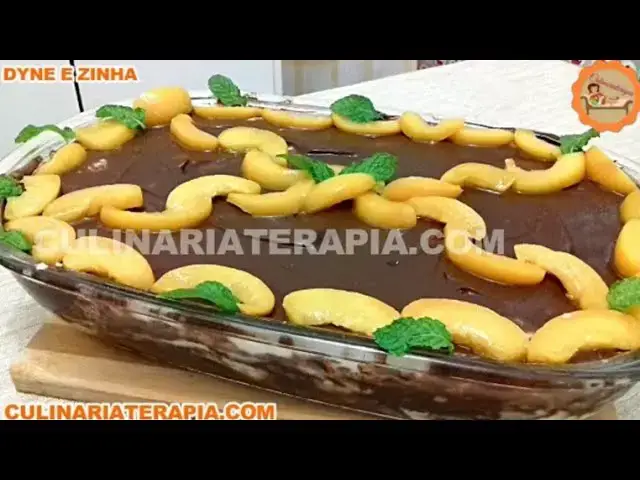 Video thumbnail for APRENDA COMO FAZER PAVÊ DE CHOCOLATE E PÊSSEGO CREMOSO ESPECIAL DE PÁSCOA @Culinariaterapia