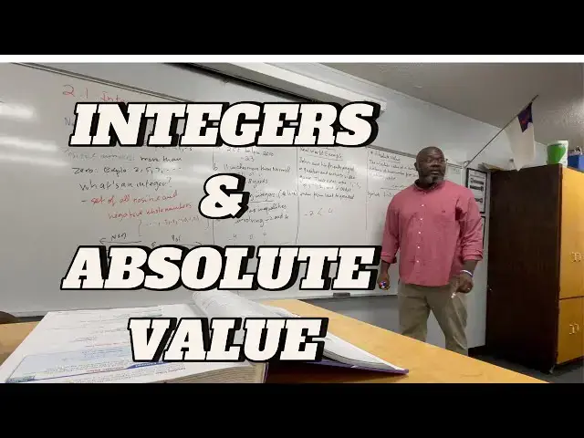 Video thumbnail for Integers & Absolute Value