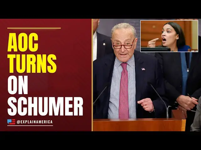 Video thumbnail for Schumer KILLS Democrat-Backed Bill - AOC ERUPTS