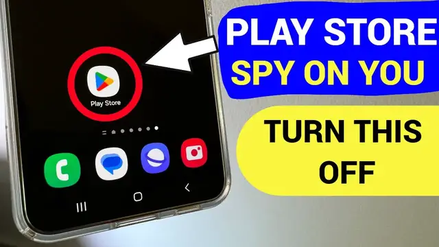 'Video thumbnail for PLAY STORE SPY ON YOU , CHANGE THESE SETTINGS'