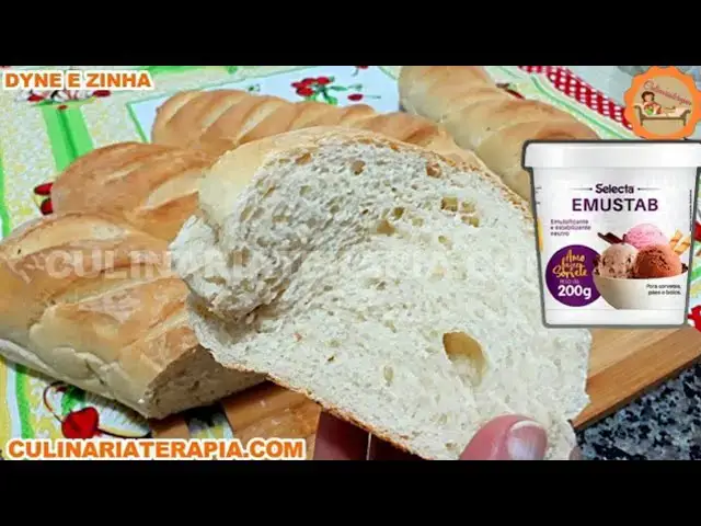 Video thumbnail for Como Fazer Pão Caseiro Mais Fofinho com Emulsificante, Revelado o Segredo