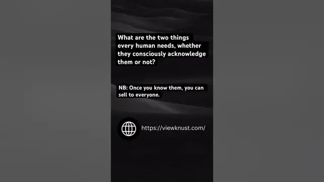 Video thumbnail for How to Sell to Everyone | Sales tips #sales #salestips #sale