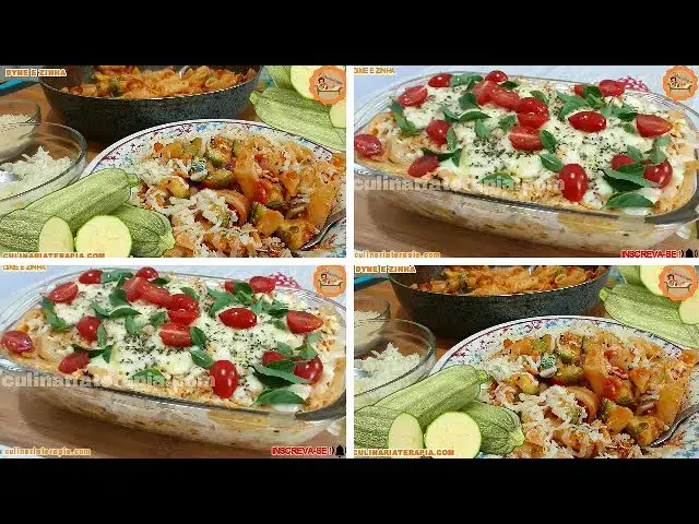 Video thumbnail for ALMOÇO E JANTAR RÁPIDO - Macarrão com Abobrinha e Queijo - Macarrão Cremoso com Frango e Requeijão