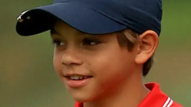 'Video thumbnail for The Truth About Tiger Woods' Son Charlie Woods'