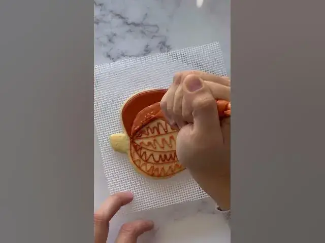 'Video thumbnail for 🍁 Pumpkin Sugar Cookies 🍁 #baking #fallseason #pumpkincookies #sugarcookiedecorating'