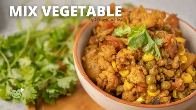 'Video thumbnail for Crispy and Flavorful Mixed Vegetables | Easy Recipe | CRISPYFOODIDEA'