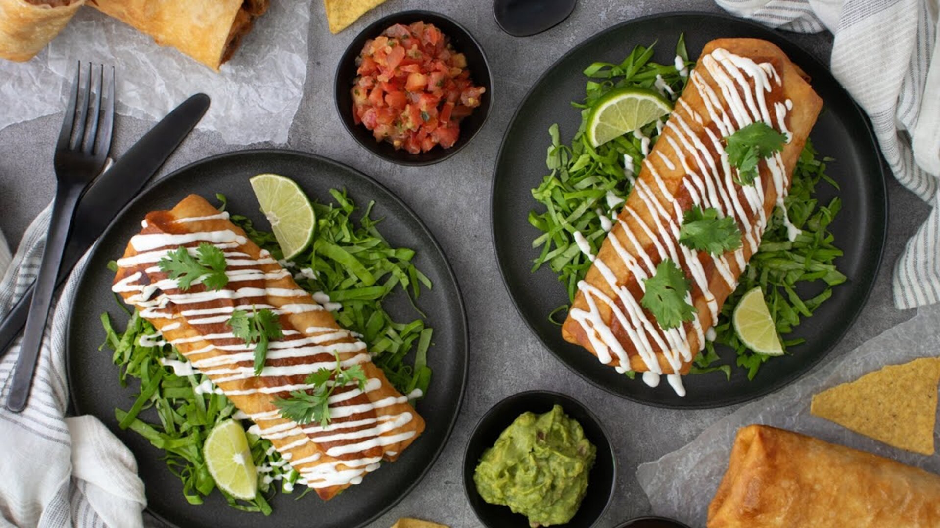 Video thumbnail for Shredded Beef Chimichanga And Ranchero Recipe