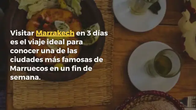 Video thumbnail for Marrakech en 3 días: Ideas de itinerario para aprovechar al máximo.