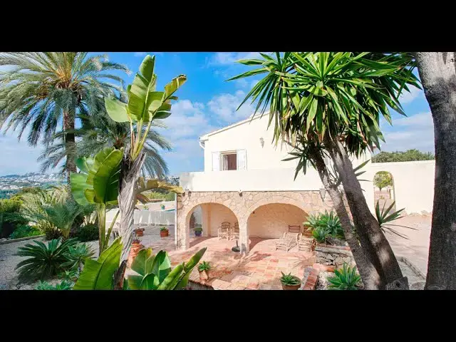 Video thumbnail for Villa in Moraira Costera del mar for sale in Alicante   Spanish Casa Properties Spain