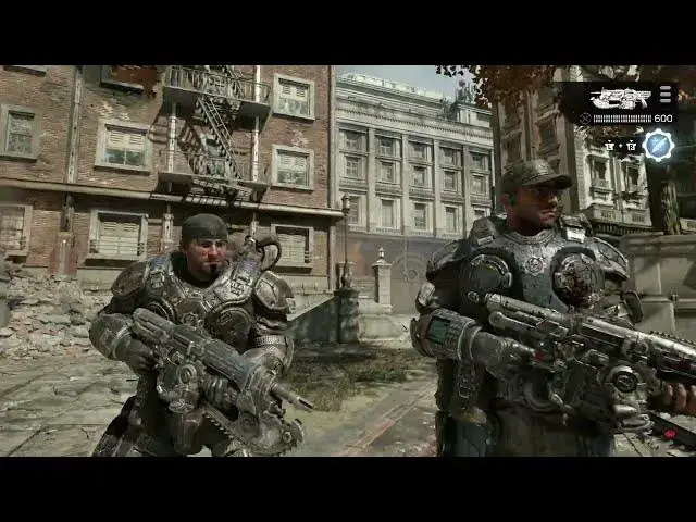 Video thumbnail for Gears of War: E-Day - Act 2 Chapter 2: Find Whiskey Squad: Investigate Area - Reach The Fountain