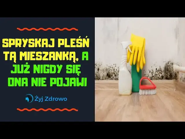 Video thumbnail for ✅ Spryskaj pleśń tą mieszanką, a już nigdy się nie pojawi ✅