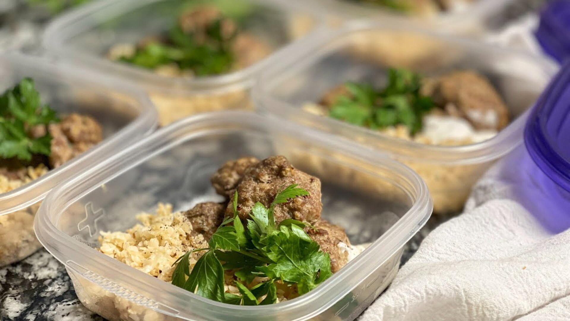 Video thumbnail for Meal Prep-Friendly Herby Turkey Meatballs Recipe
