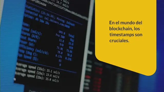 Video thumbnail for Timestamps en Blockchain: Esencialidad de la Cronometración Temporal.