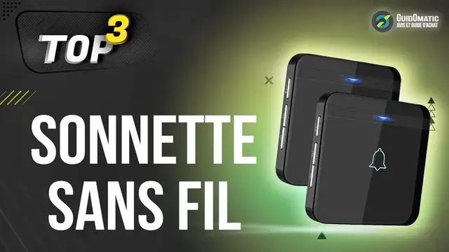 Video thumbnail for ⭐️ SONNETTE SANS FIL (2022) - Comparatif & Guide d'achat