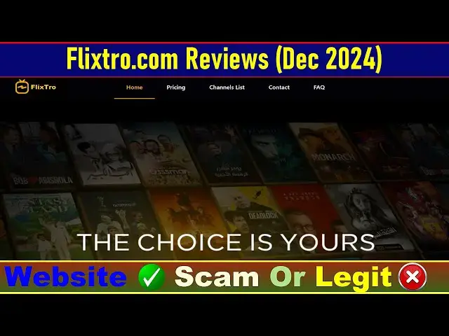 Video thumbnail for Flixtro Com Reviews Consumer Reports: Before Buy Check Flixtro Is Scam Or Legit? | Product Review