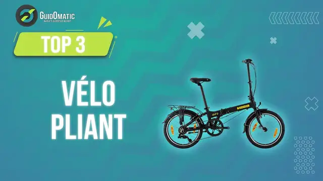 Video thumbnail for ⭐️ MEILLEUR VÉLO PLIANT (2023) - Comparatif & Guide d'achat