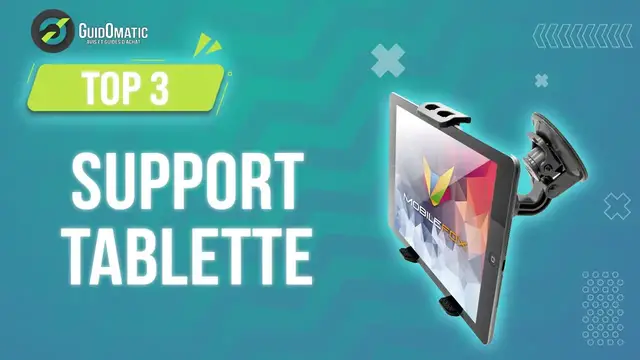 Video thumbnail for ⭐️ TOP 3 : SUPPORT TABLETTE 2023