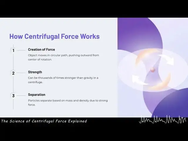 Video thumbnail for The Science of Centrifugal Force Explained