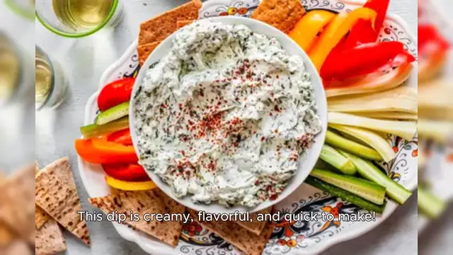 Video thumbnail for Easy Spinach Dip