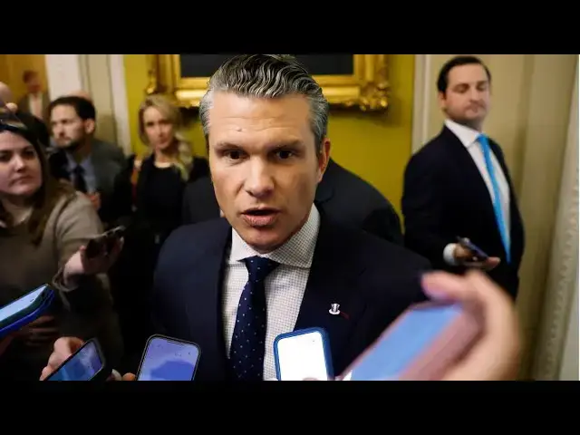 Video thumbnail for BREAKING: Pete Hegseth Sworn In - What He Did Next Changed Everything