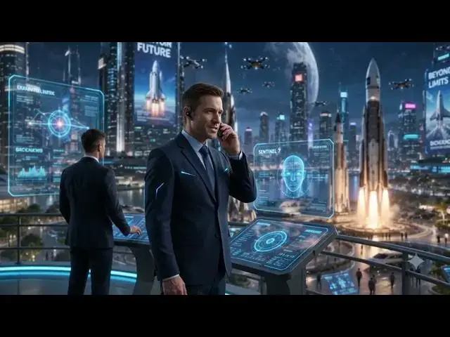Video thumbnail for Welcome to 2090 🚀 | Experience a Futuristic AI City | Sci-Fi Future Technology