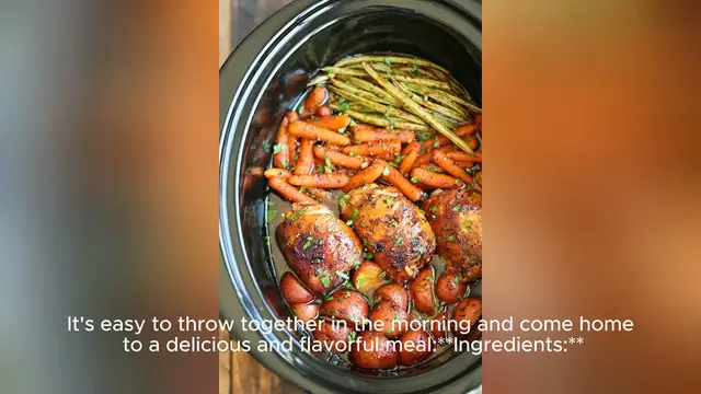 Video thumbnail for chicken crock pot recipe