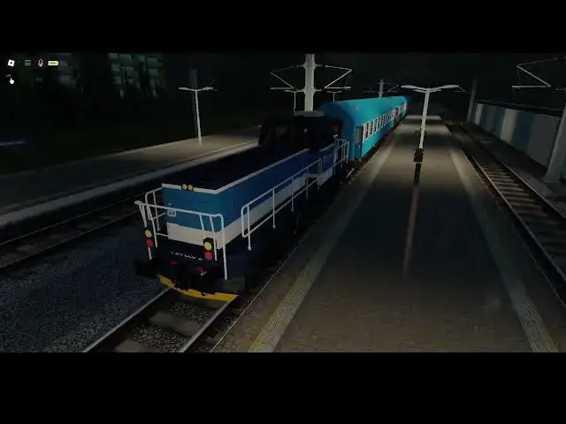 'Video thumbnail for Driving Passenger Train with Class 714 Loco in Train Sim (Roblox) | Time Lapse Video - #AKM'