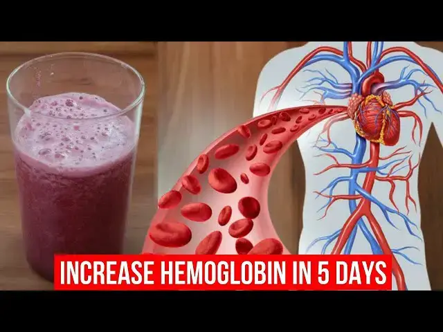 'Video thumbnail for 6 SUPER DRINKS To Increase Hemoglobin Level In 7 Days'