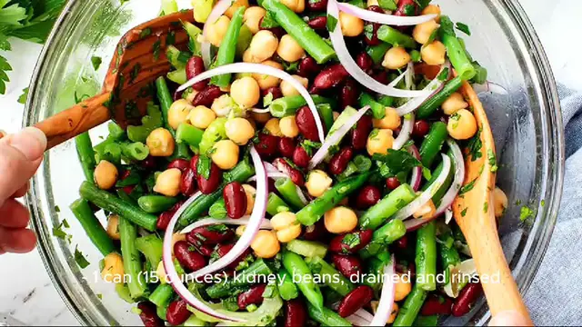 Video thumbnail for 3 bean salad recipe