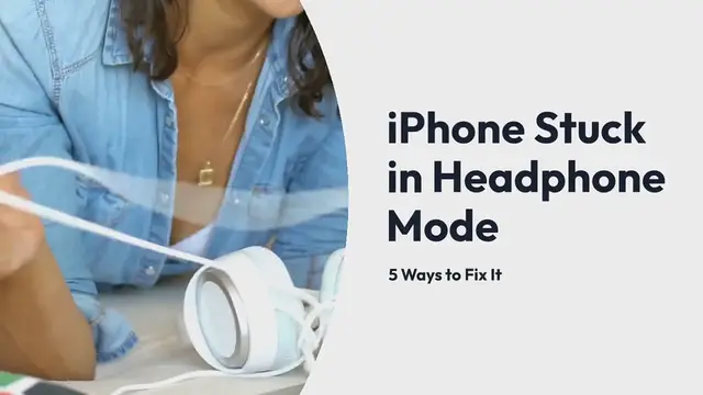 Video thumbnail for iPhone Stuck in Headphone Mode? 5 Ways to Fix It