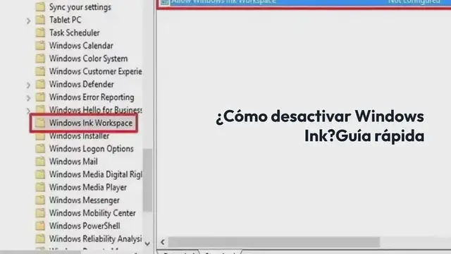 Video thumbnail for ¿Cómo desactivar Windows Ink? Guía rápida