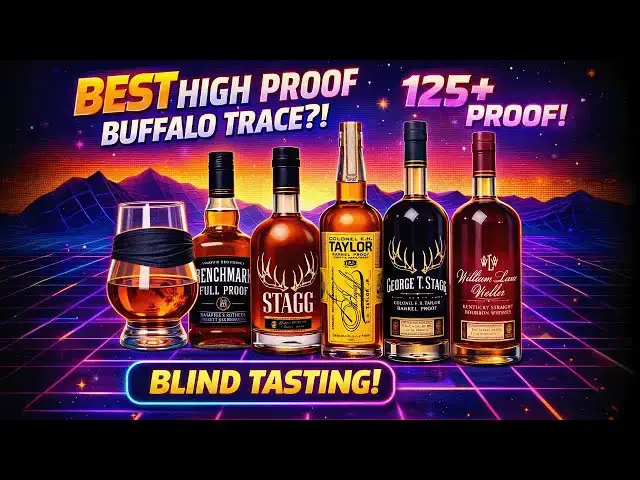 Video thumbnail for Buffalo Trace High Proof Blind Flight | Stagg vs GTS vs WLW vs EH Taylor vs Benchmark