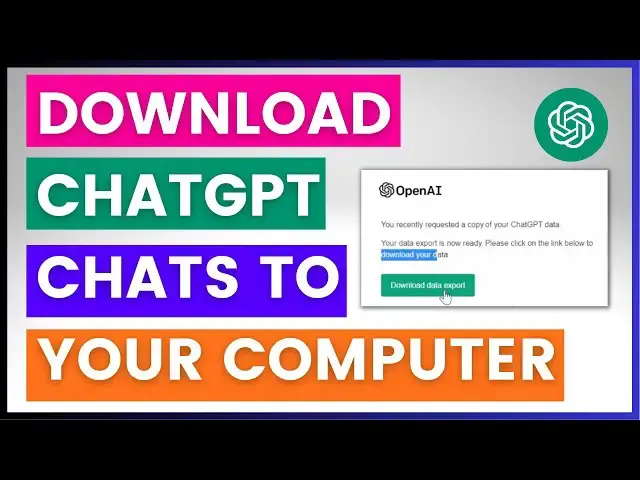Video thumbnail for How To Download ChatGPT Chats To Your PC Or Mac Computer?
