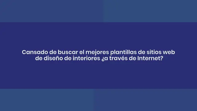 Video thumbnail for Las 25 mejores plantillas HTML5 para sitios web de diseño de interiorsAlgunos de los mejores diseños de plantillas HTML que puedes utilizar para crear tu sitio web de diseño de interiores.